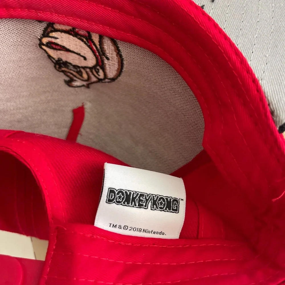 Nintendo Donkey Kong Red SnapBack Hat